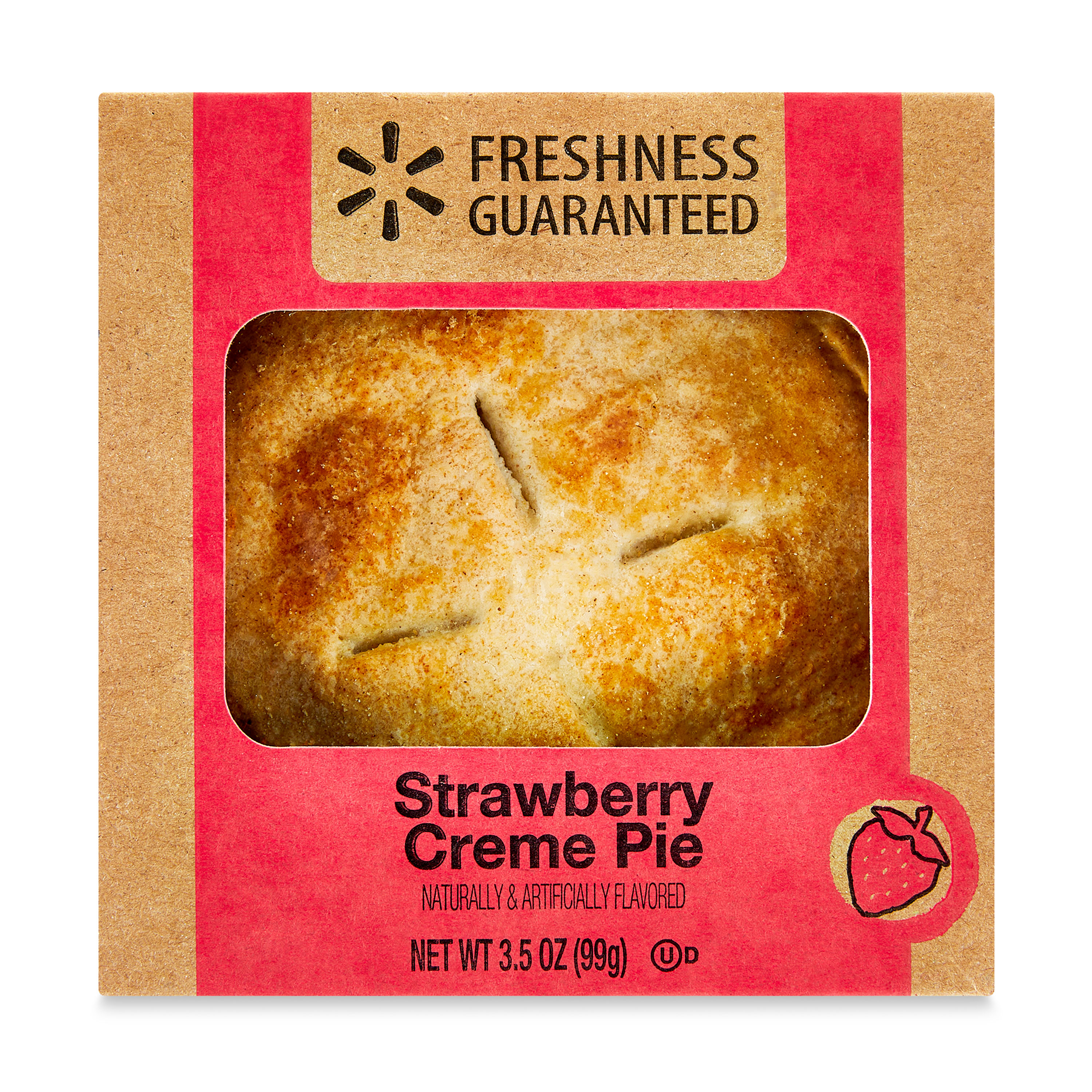 Freshness Guaranteed Mini Strawberry Creme Pie, 3.5 oz
