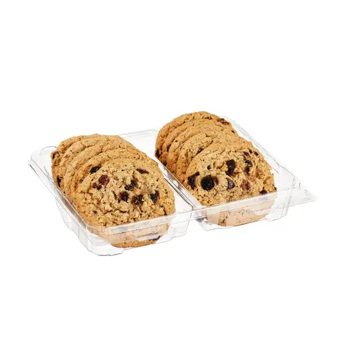 Freshness Guaranteed No Sugar Added Oatmeal Raisin Bakery Cookies, 14 oz, 10 Count, Baked