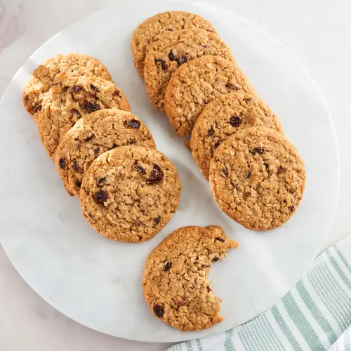 Freshness Guaranteed No Sugar Added Oatmeal Raisin Bakery Cookies, 14 oz, 10 Count, Baked thumbnail 2