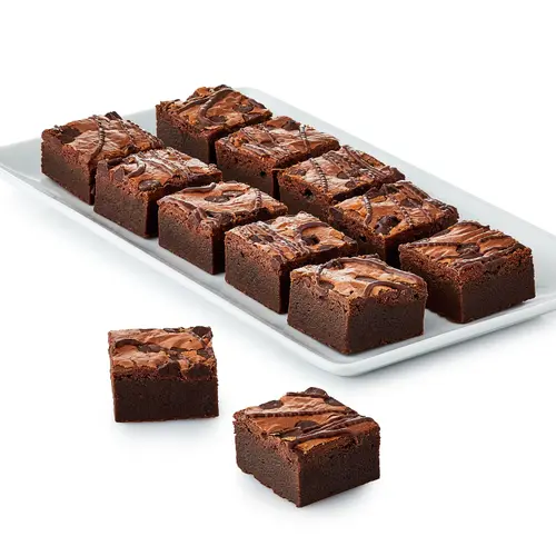 Marketside Bite Sized Ultimate Chocolate Brownies, 13.3 oz, 12 Count thumbnail 4