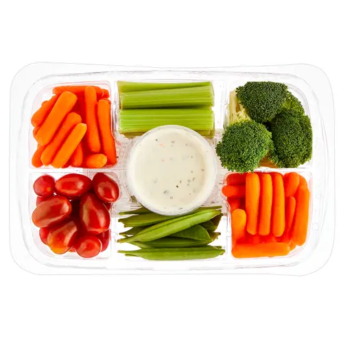 Freshness Guaranteed Vegetable Tray with Ranch Dip, 20 oz