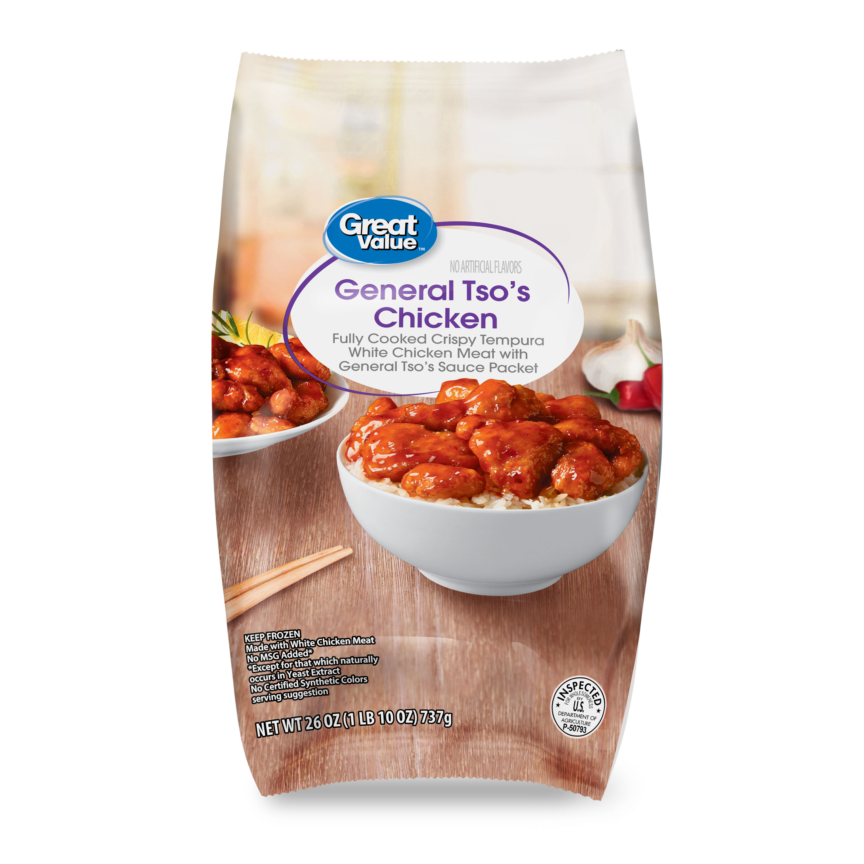 Great Value General Tso's Chicken, 26 oz