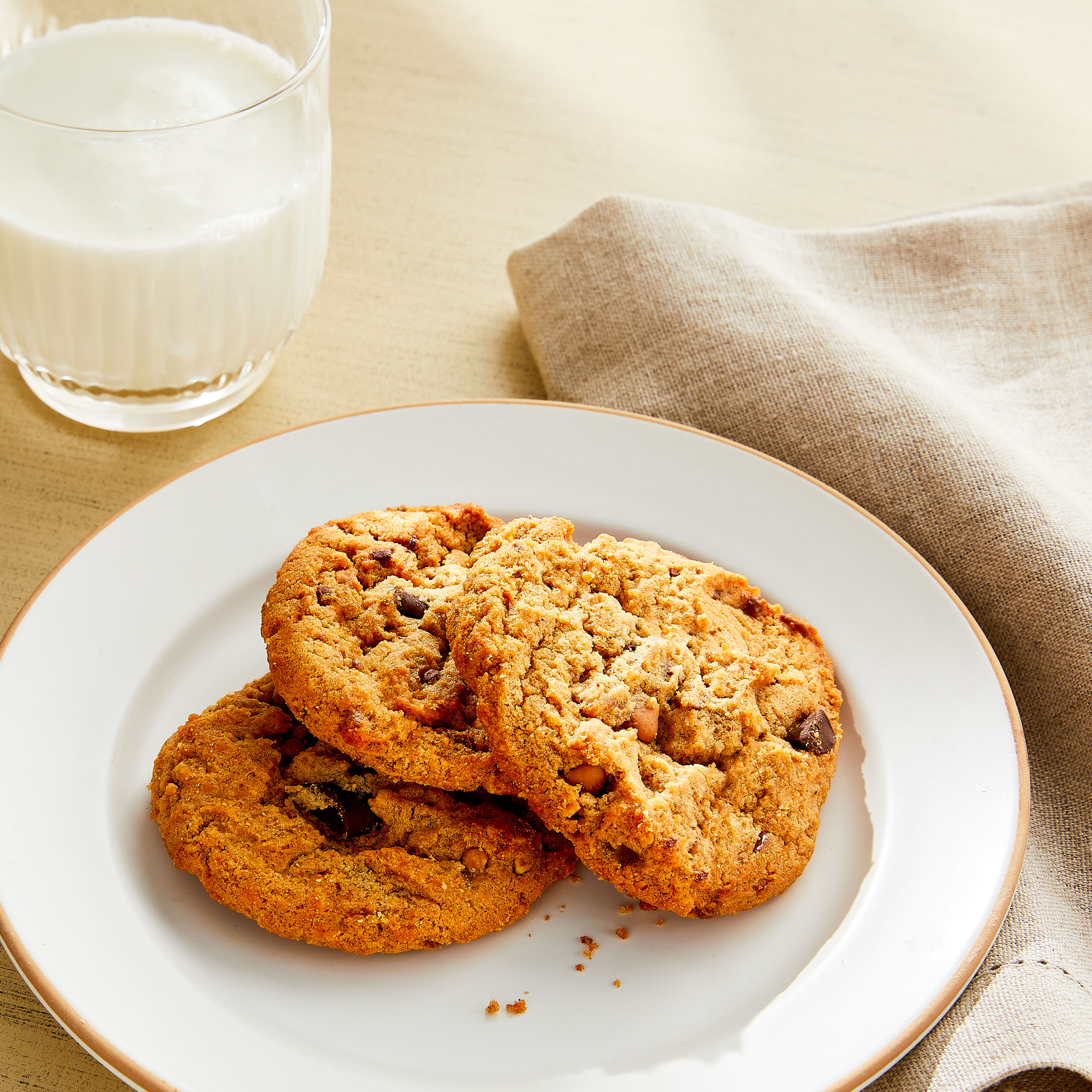 Marketside Peanut Butter Cup Baked Cookies Made with Reese's Peanut Butter Cups, 3 oz, 3 Count thumbnail 3