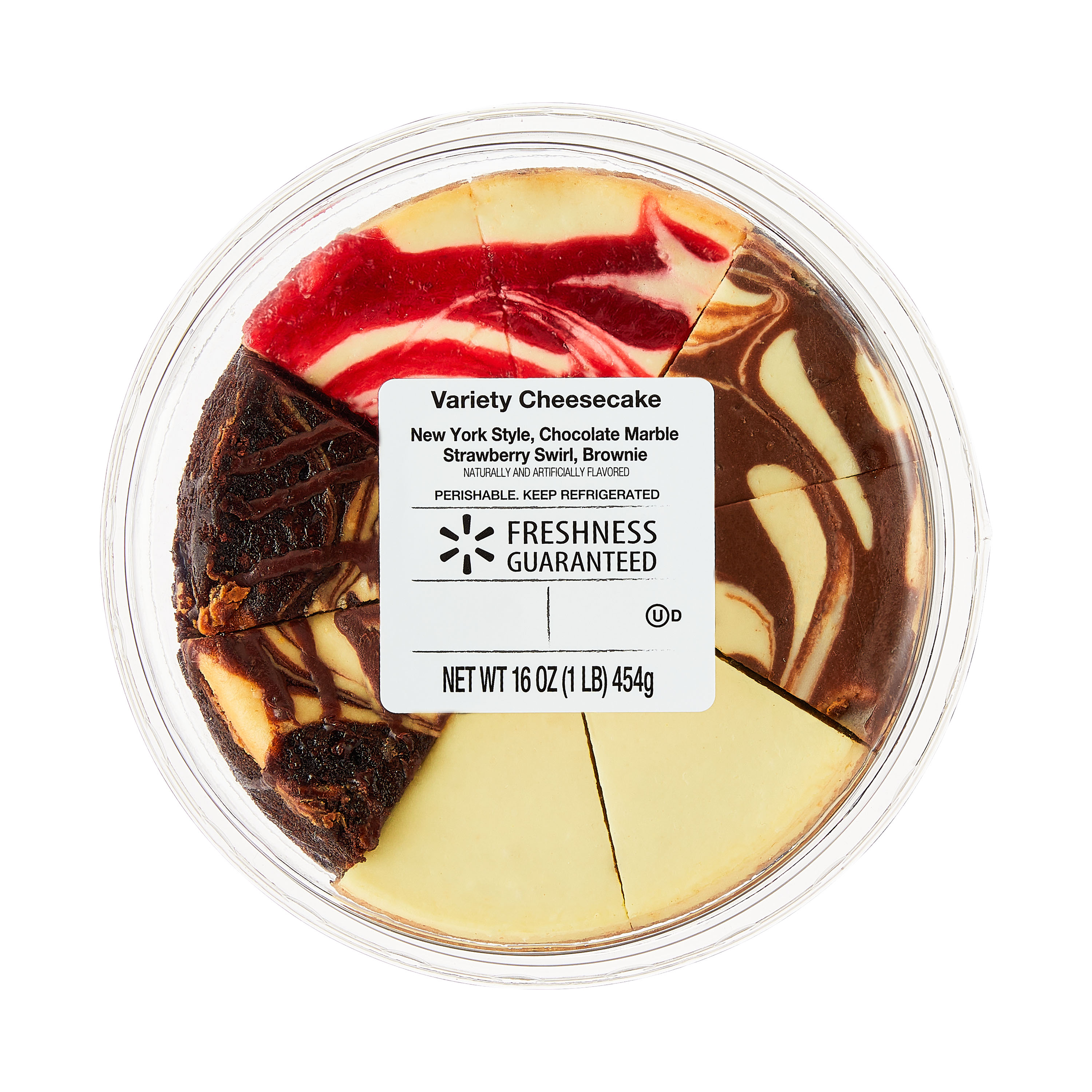 Freshness Guaranteed Variety Cheesecake, 16 oz, 8 Count