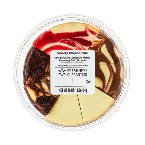 Freshness Guaranteed Variety Cheesecake, 16 oz, 8 Count