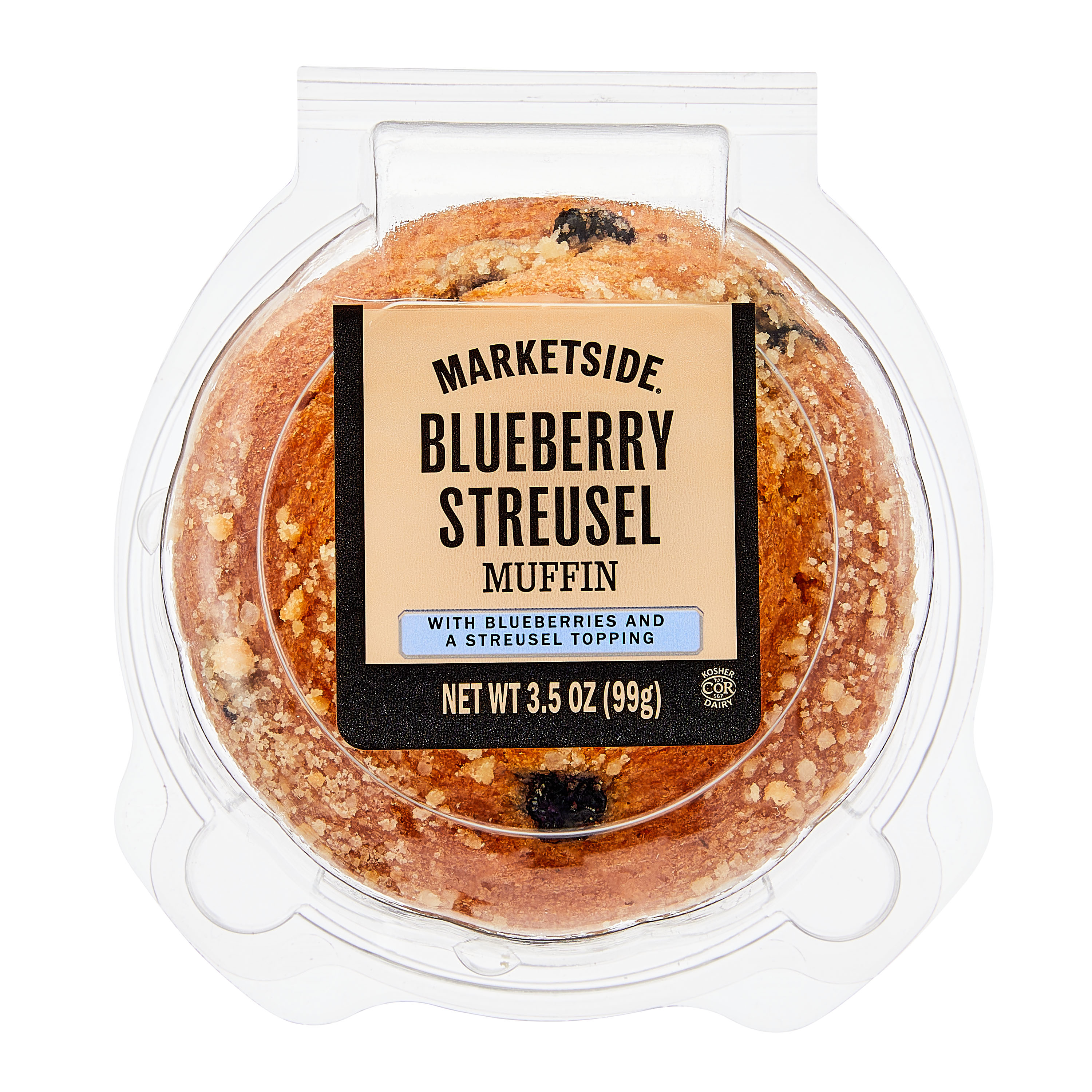 Marketside Blueberry Muffin, 3.5 oz, 1ct