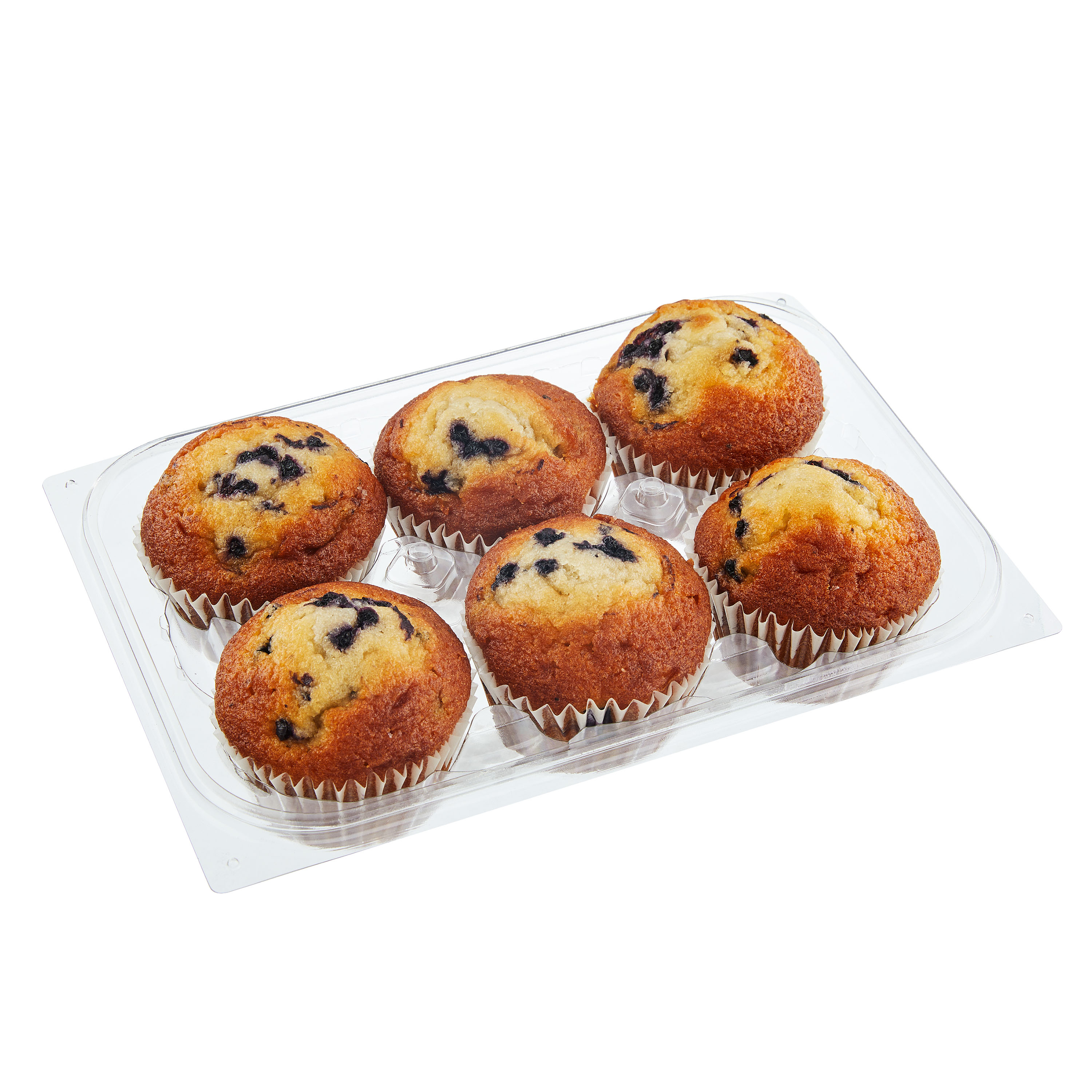 Freshness Guaranteed Blueberry Muffins, 13.5 oz Clamshell, 6 Count thumbnail 2
