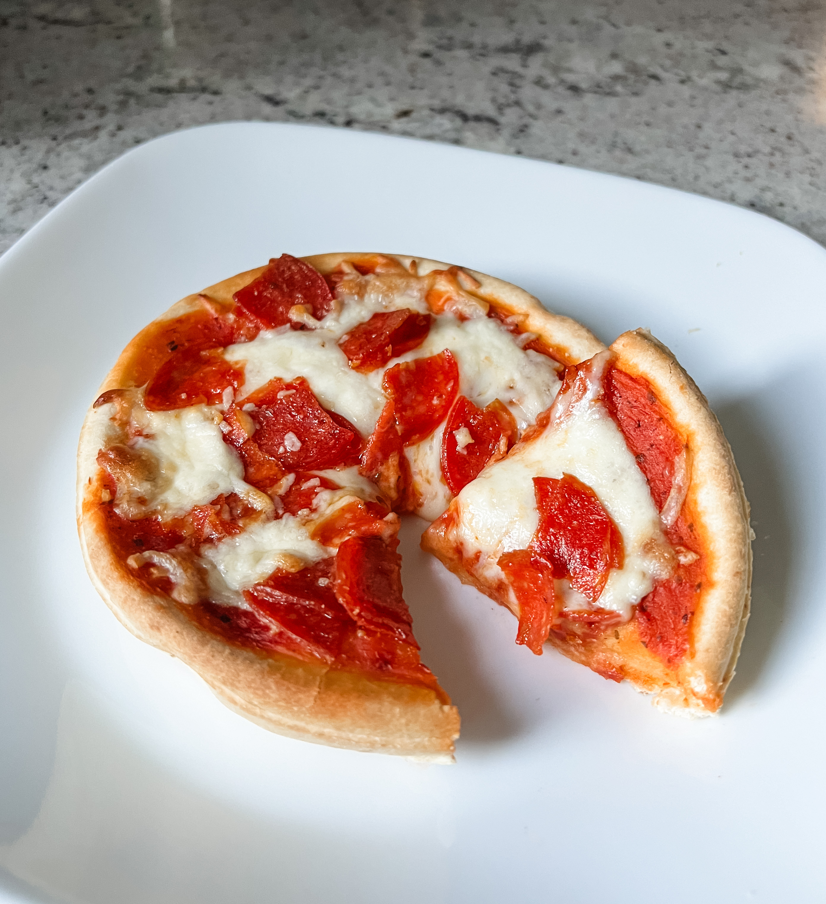 Great Value Deep Dish Pepperoni Pizza, with a Zesty Red Tomato Sauce, 2 Count, 11.2oz (Frozen) thumbnail 3