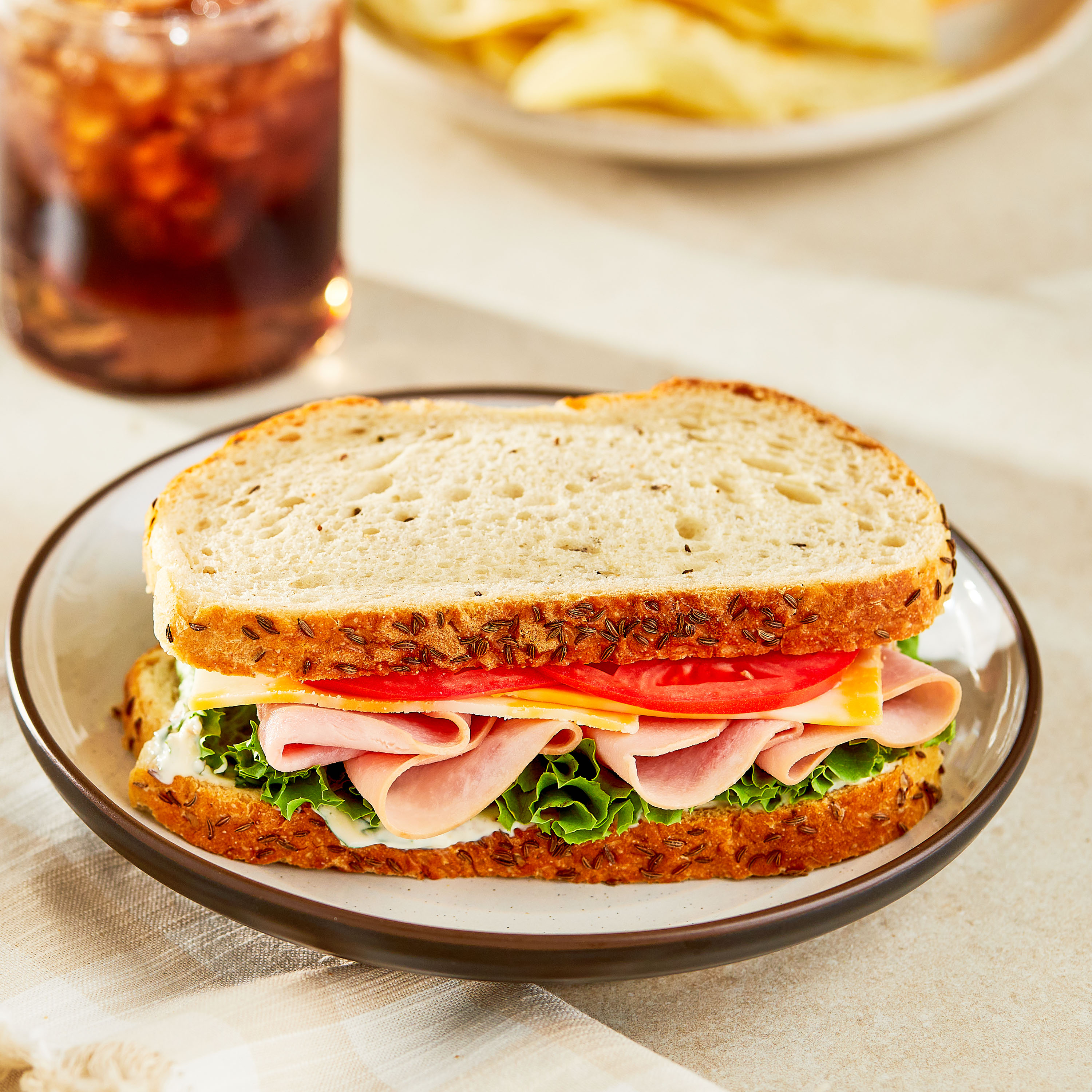 Marketside Natural Sliced Honey Ham, 8 oz thumbnail 3