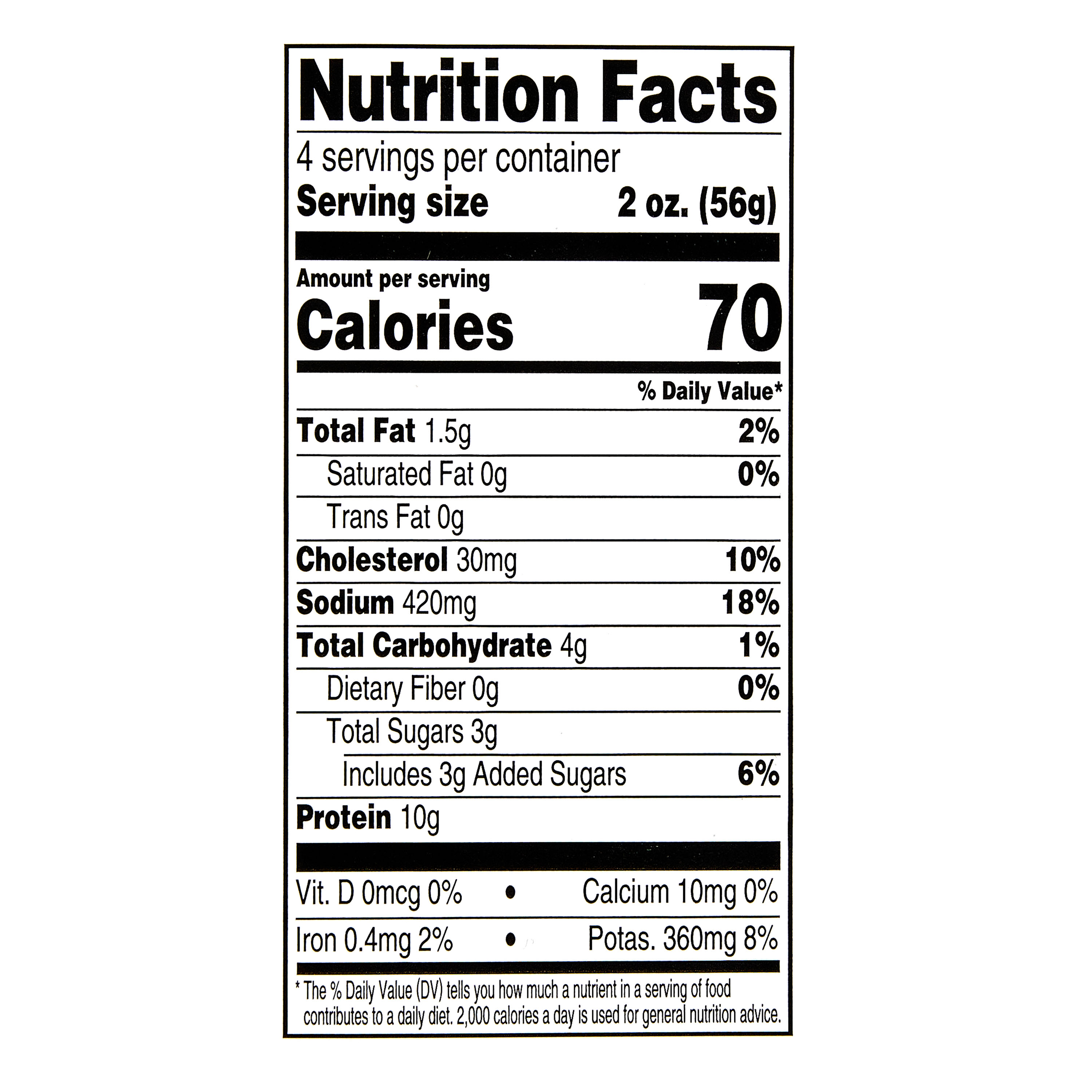 Marketside Natural Sliced Honey Ham, 8 oz thumbnail 4