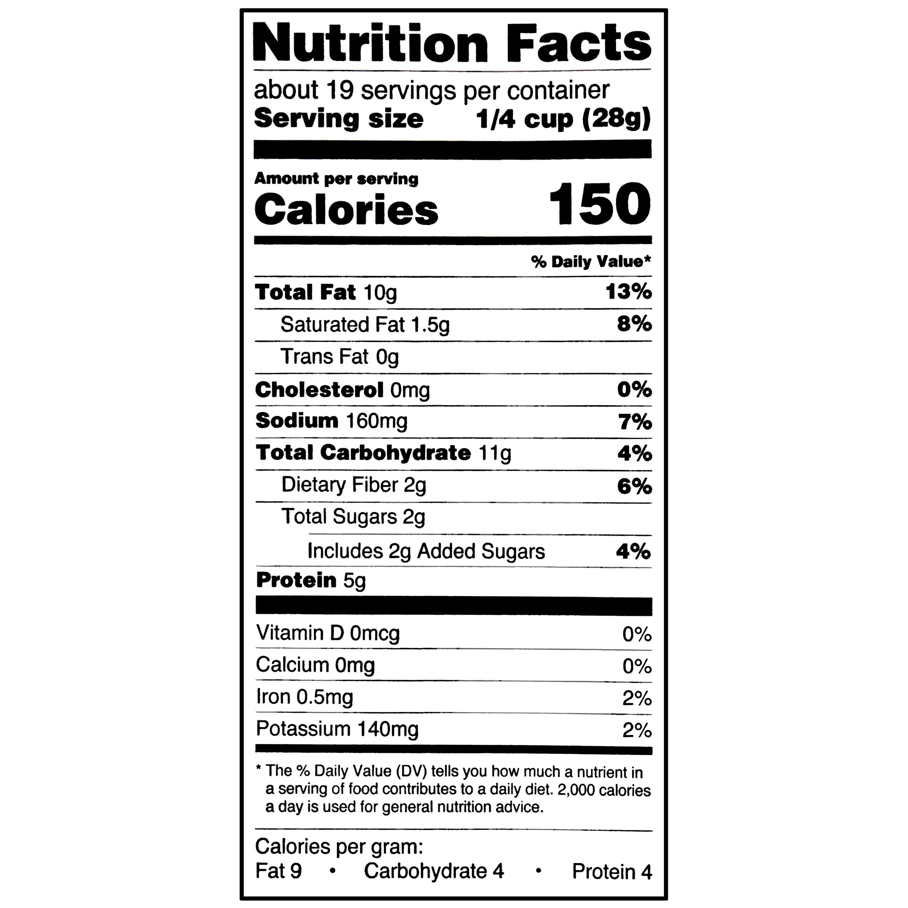 Great Value Chipotle Lime Flavored Trail Mix, 19 oz thumbnail 3