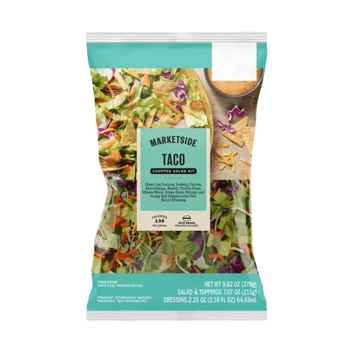 Marketside Fresh Taco Salad Kit, 9.83 oz Bag