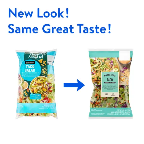Marketside Fresh Taco Salad Kit, 9.83 oz Bag thumbnail 2