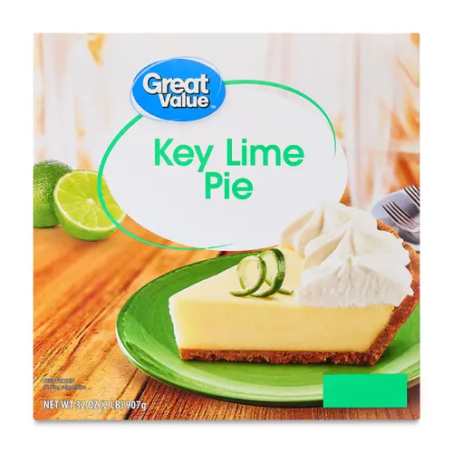 Great Value Key Lime Pie Frozen Dessert, 32 oz Box