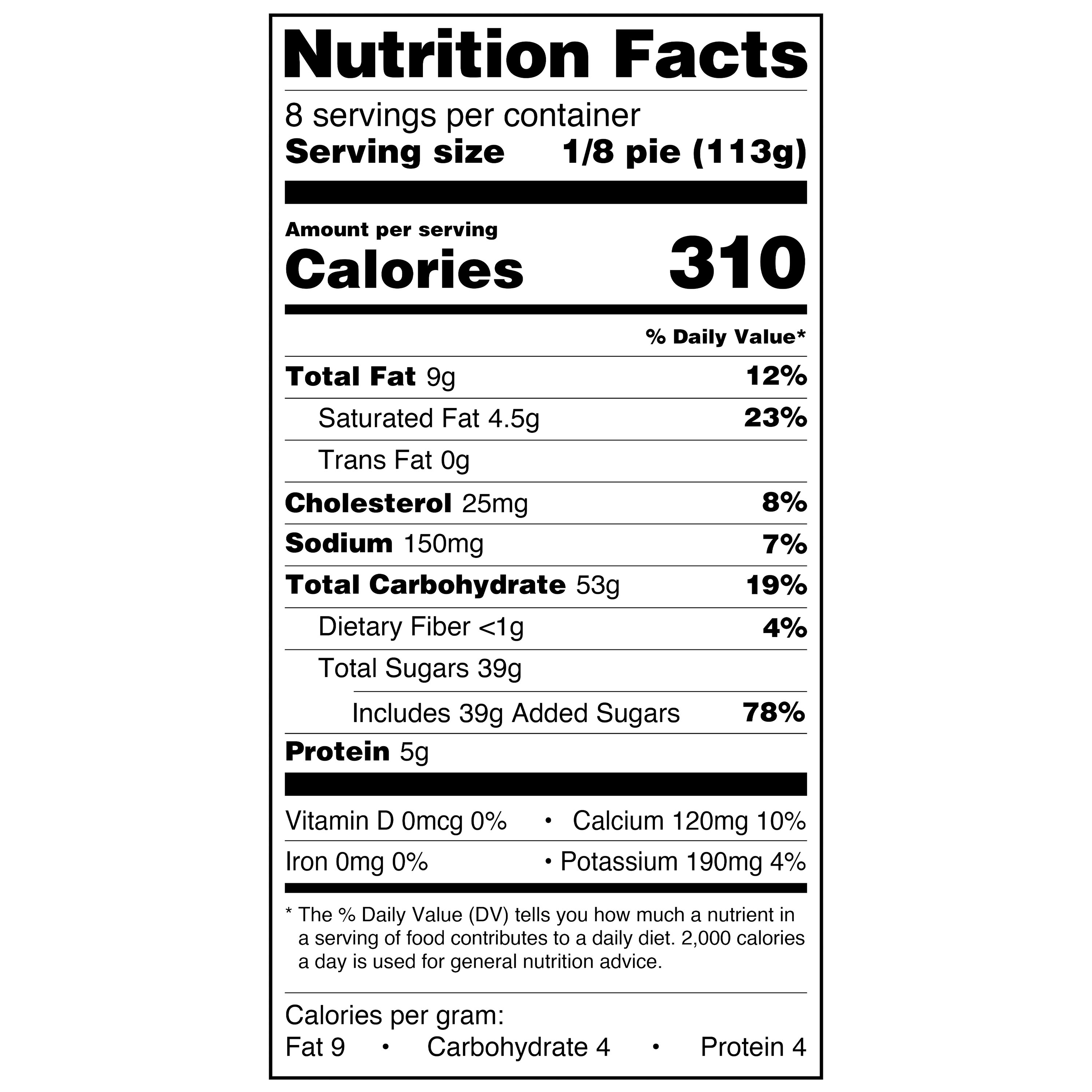 Great Value Key Lime Pie Frozen Dessert, 32 oz Box thumbnail 3