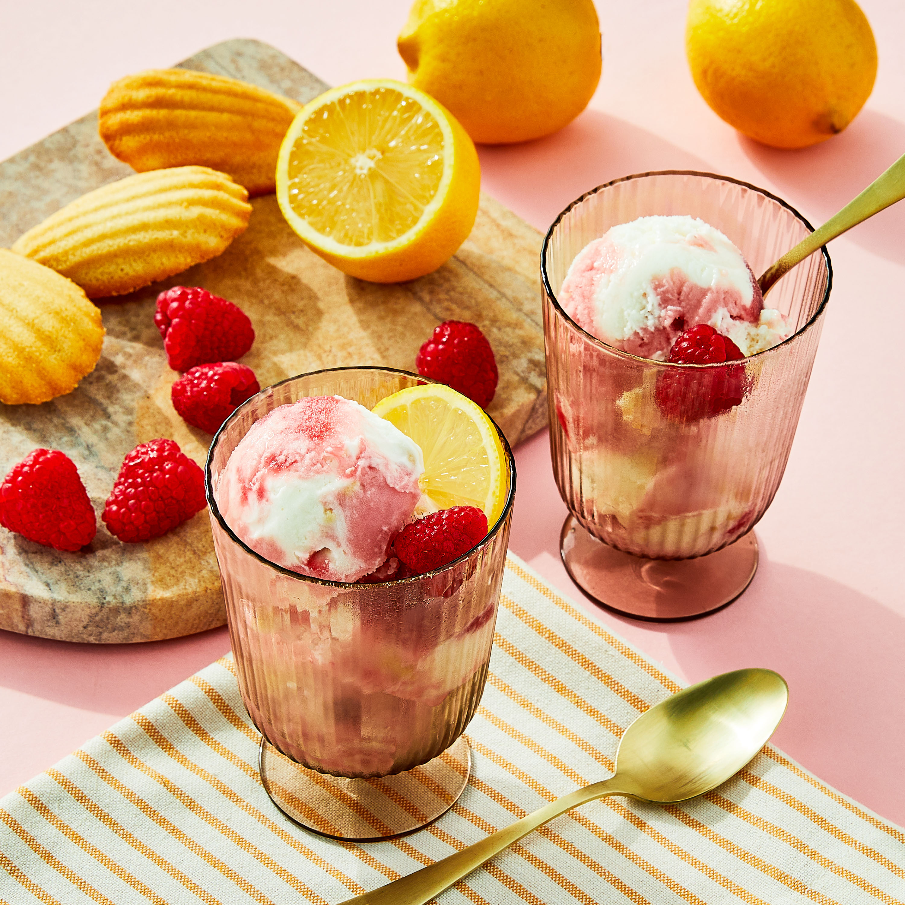 bettergoods Lemon Raspberry Parfait Gelato, 16 fl oz (Frozen) thumbnail 2