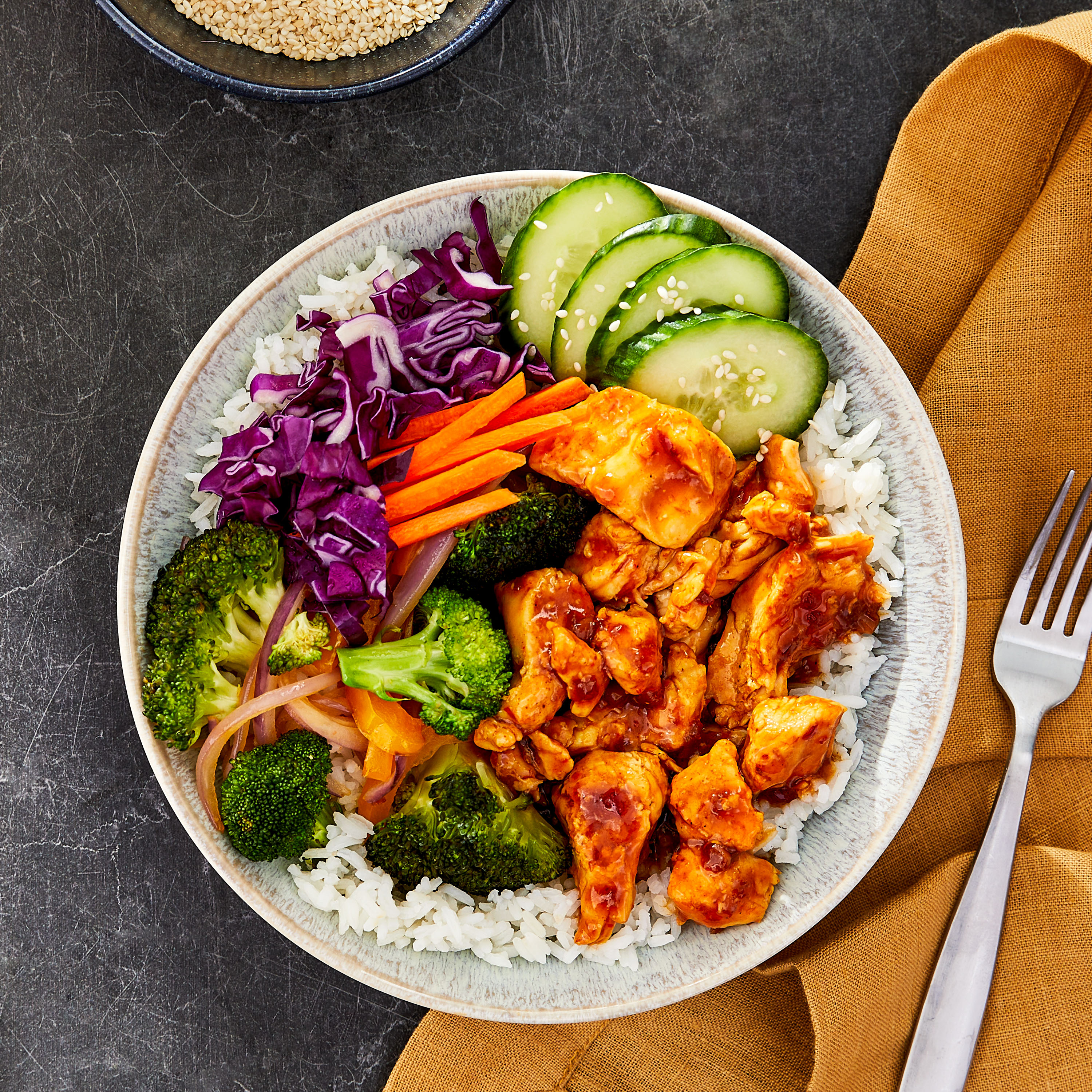 Marketside Ready To Heat Grilled Chicken Breast with Asian Inspired Sweet & Tangy Sauce Entree, 16 oz thumbnail 2