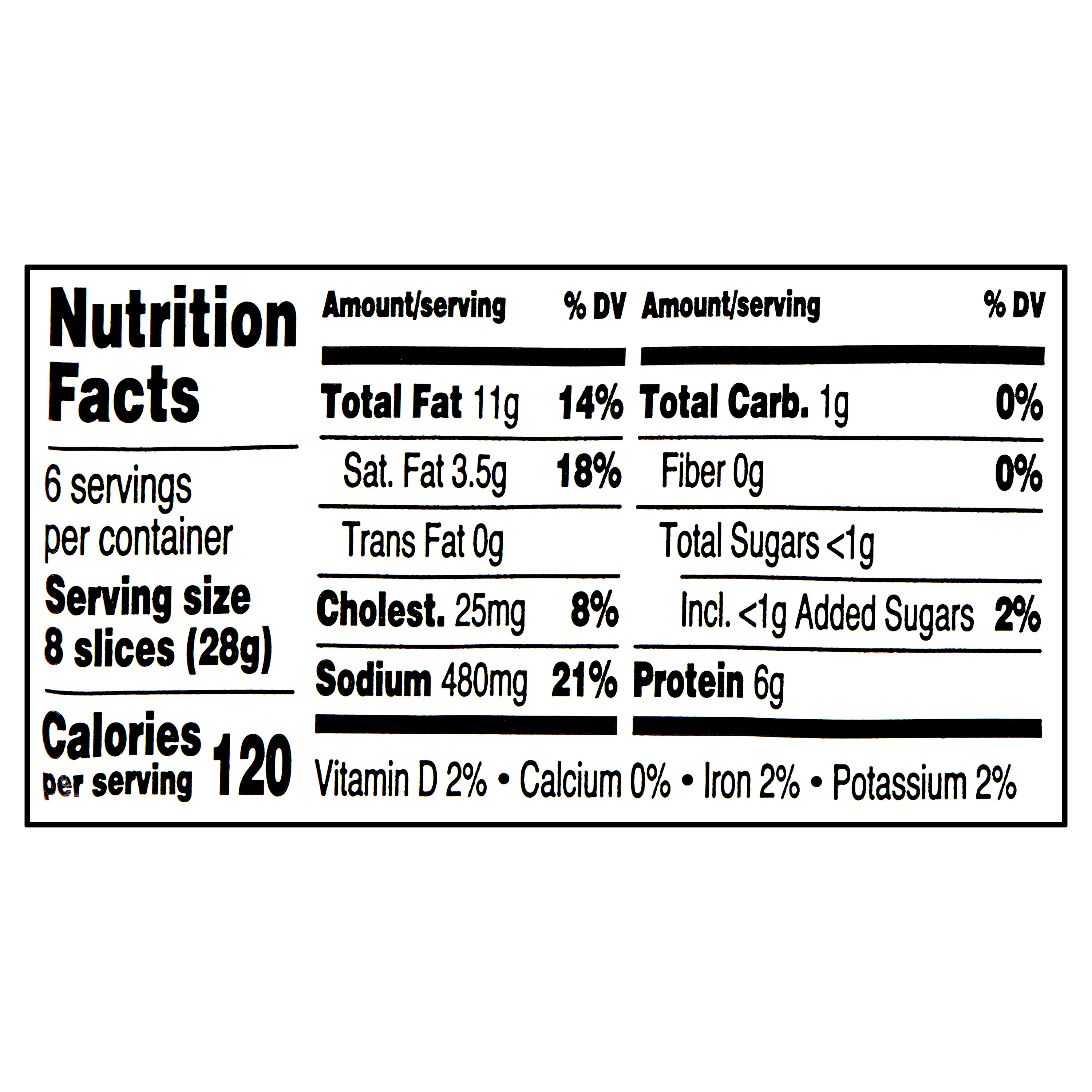 Great Value Sliced Hard Salami 6oz Ready to Eat thumbnail 3