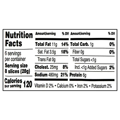 Great Value Sliced Hard Salami 6oz Ready to Eat thumbnail 3