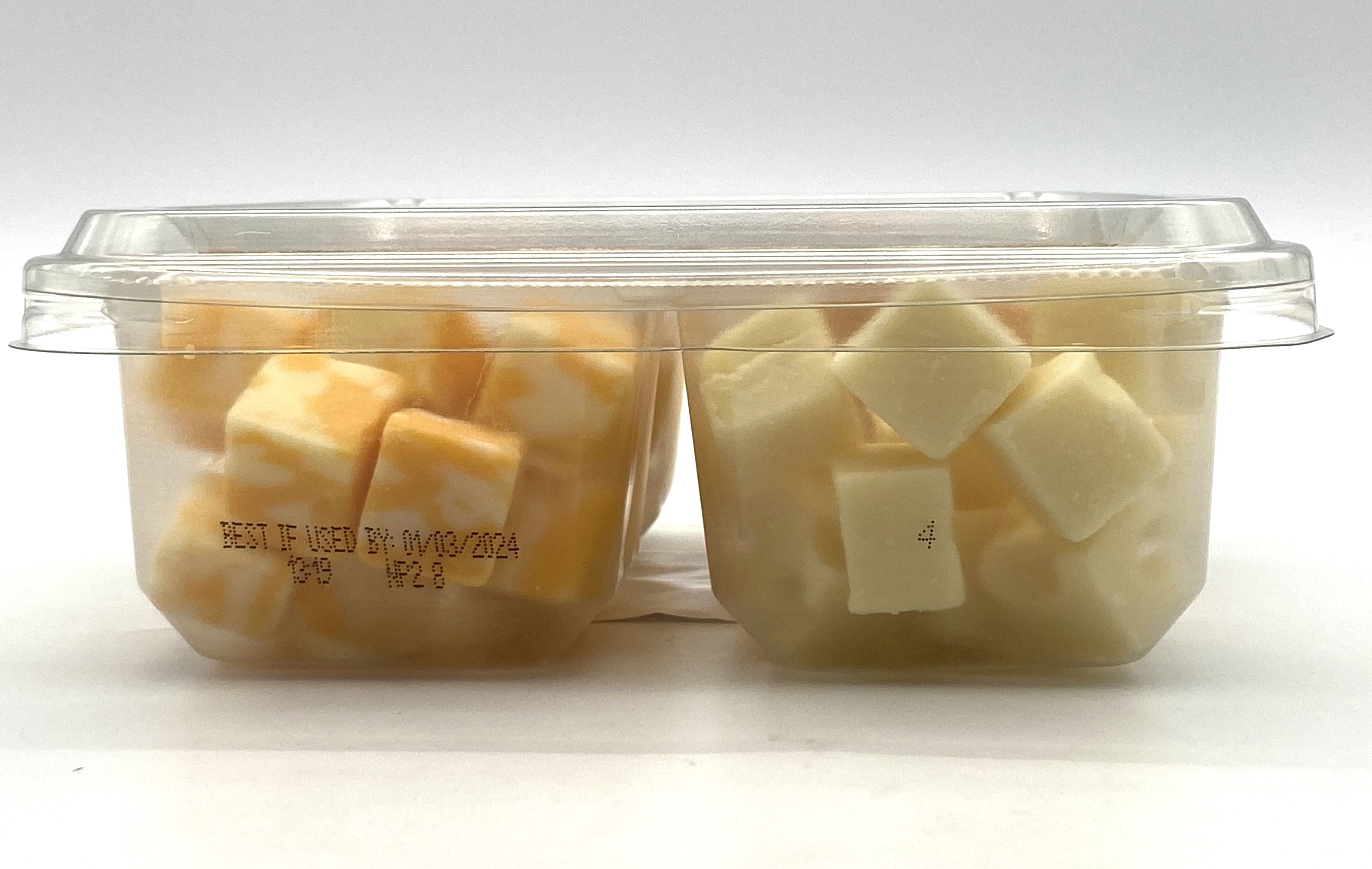 Prima Della Assorted Cheese Cube Tray, 12 oz (Fresh, Plastic Cup) thumbnail 3