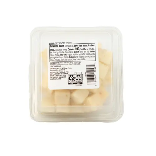 Prima Della Cubed Pepper Jack Cheese Cup, 6 oz (Fresh, Plastic Cup) thumbnail 2
