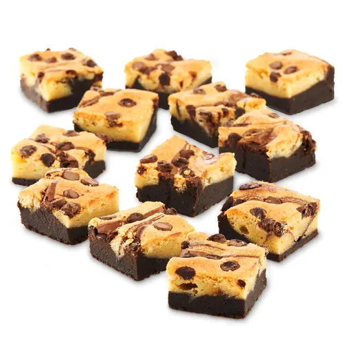 Marketside Bite Sized Brookie Chocolate Brownie Squares, 13.3 oz, 12 Count, Shelf-Stable, Soft, Chocolate Chips thumbnail 4