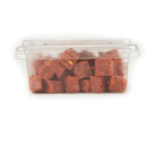 Prima Della Cubed Pepperoni, Serving Size 1oz, 6g Protein per Serving, 6oz Plastic Cup (Refrigerated) thumbnail 3