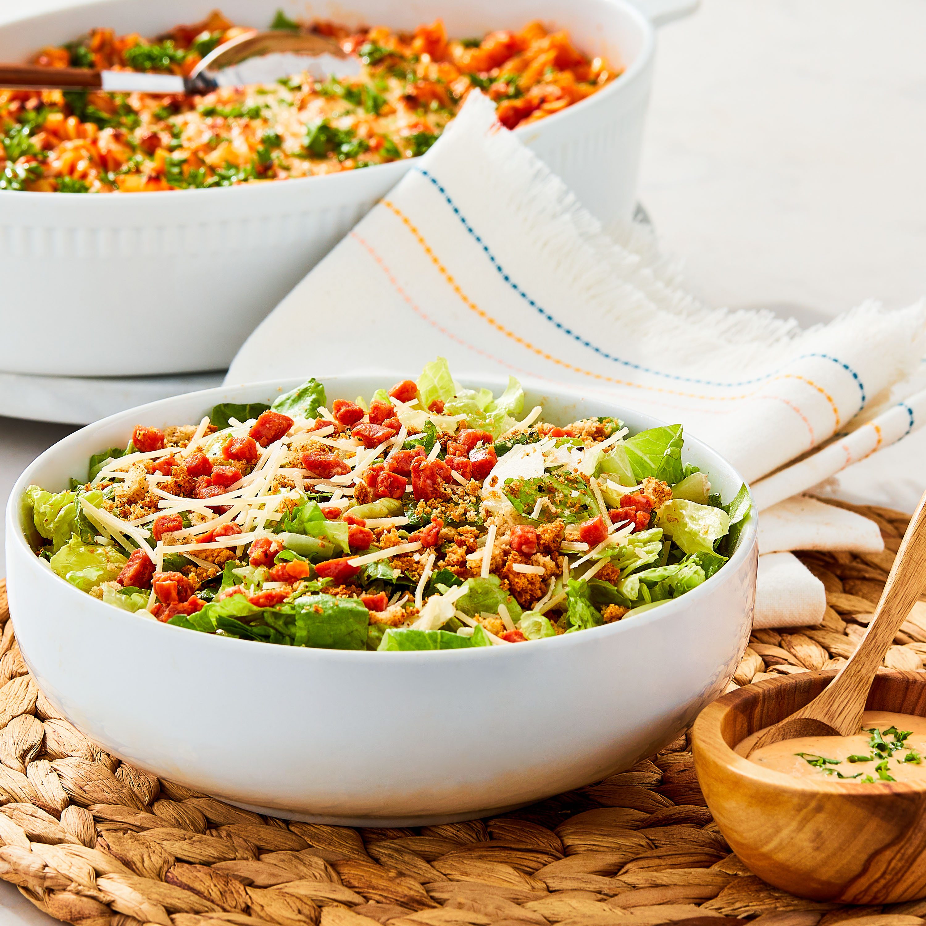 Marketside Pizza Ranch Chopped Salad Kit, 9.5 oz Bag thumbnail 3