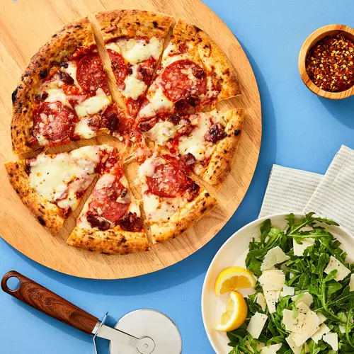 bettergoods Italian Wood-Fired Carne Pizza, 16.4 oz (Frozen) thumbnail 3