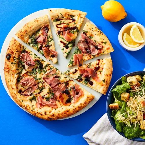 bettergoods Italian Wood-Fired Prosciutto and Arugula Pizza, 14.46 oz (Frozen) thumbnail 3
