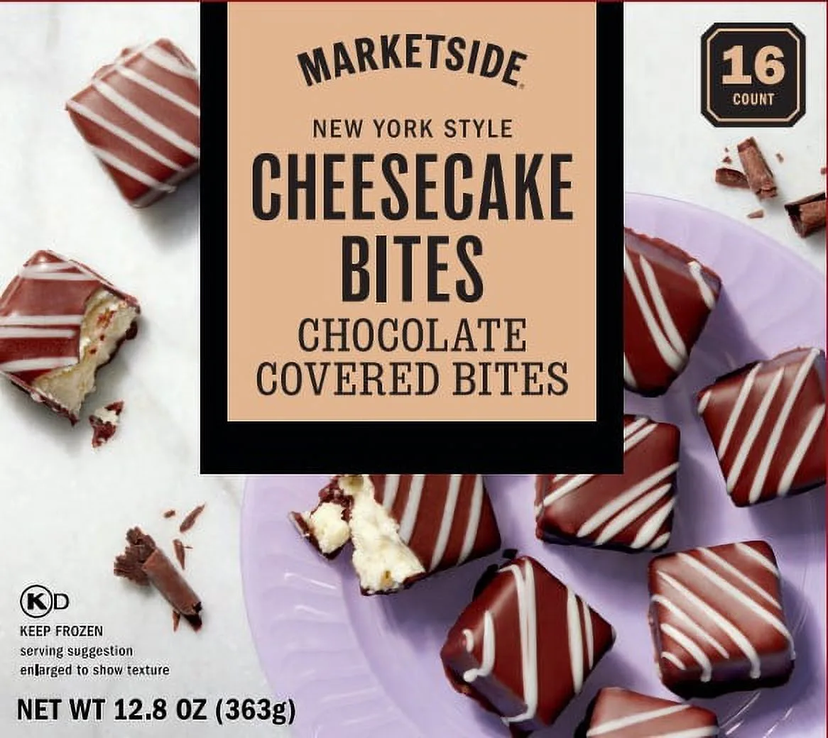 Marketside Chocolate Covered Cheesecake Bites