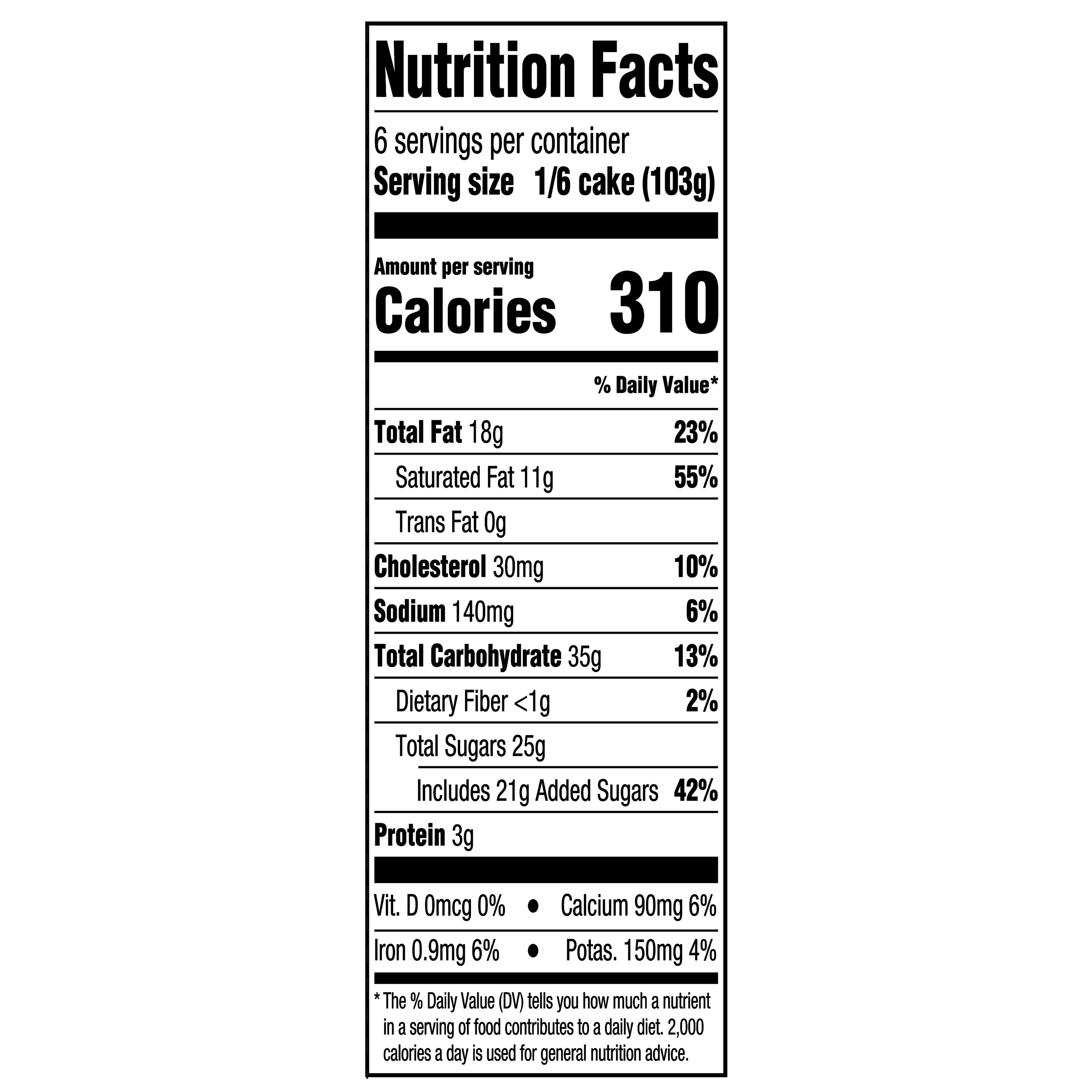 Marketside Cookie Dough Ice Cream Cake, Vanilla Ice Cream with Cookie Dough Pieces and Chocolate Chunks, Whipped Icing, 34 fl oz thumbnail 4