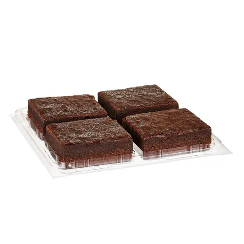 Freshness Guaranteed Chocolate Brownies, 13 oz Clamshell, 4 Count thumbnail 4