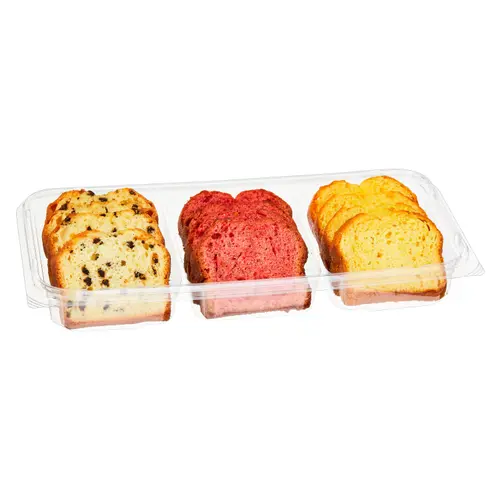 Freshness Guaranteed Chocolate Chip, Strawberry, Lemon Sliced Cake Variety Pack 18 oz, 12 Count thumbnail 3
