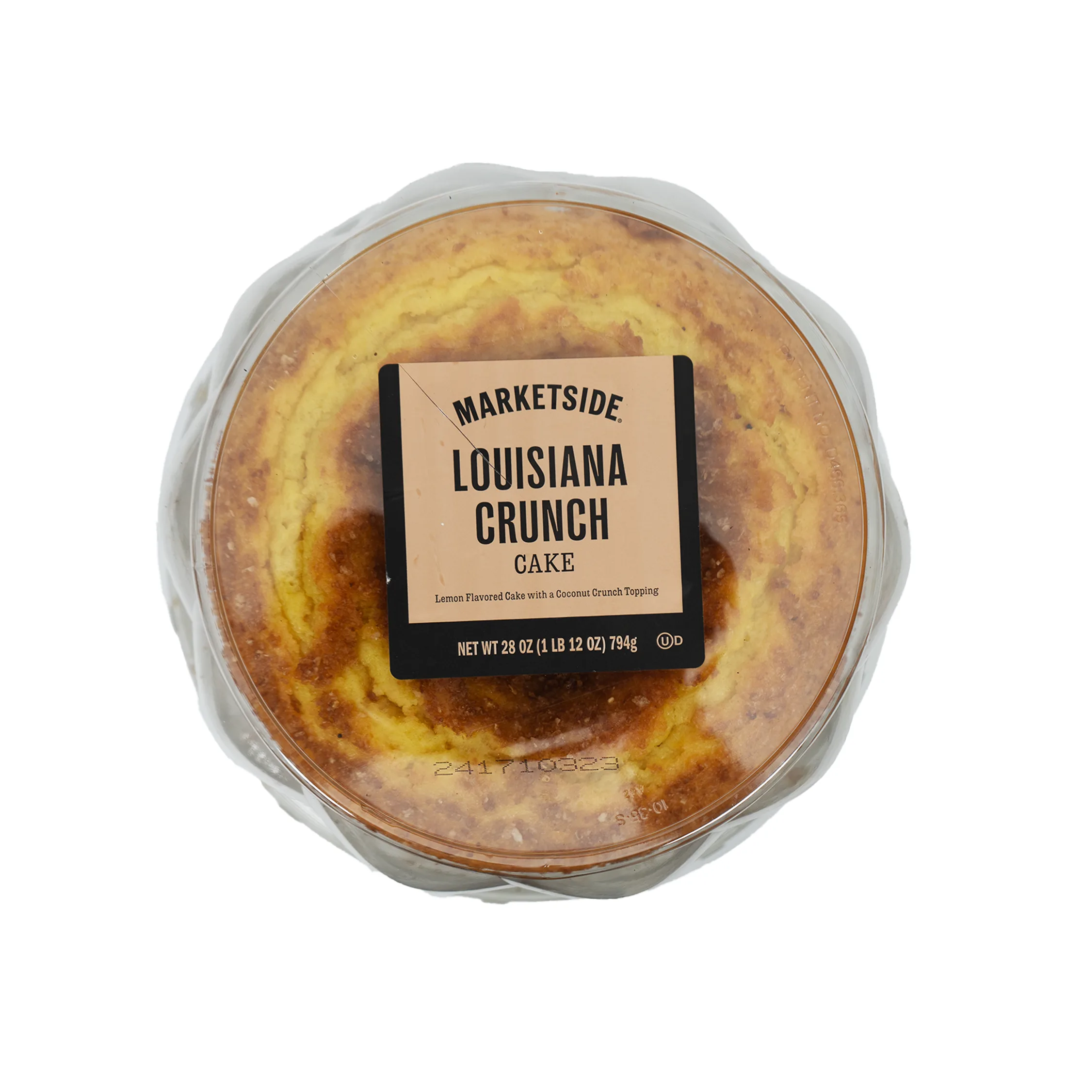 Marketside Louisiana Crunch (Lemon & Coconut) Creme Cake, 28 oz (Shelf Stable)