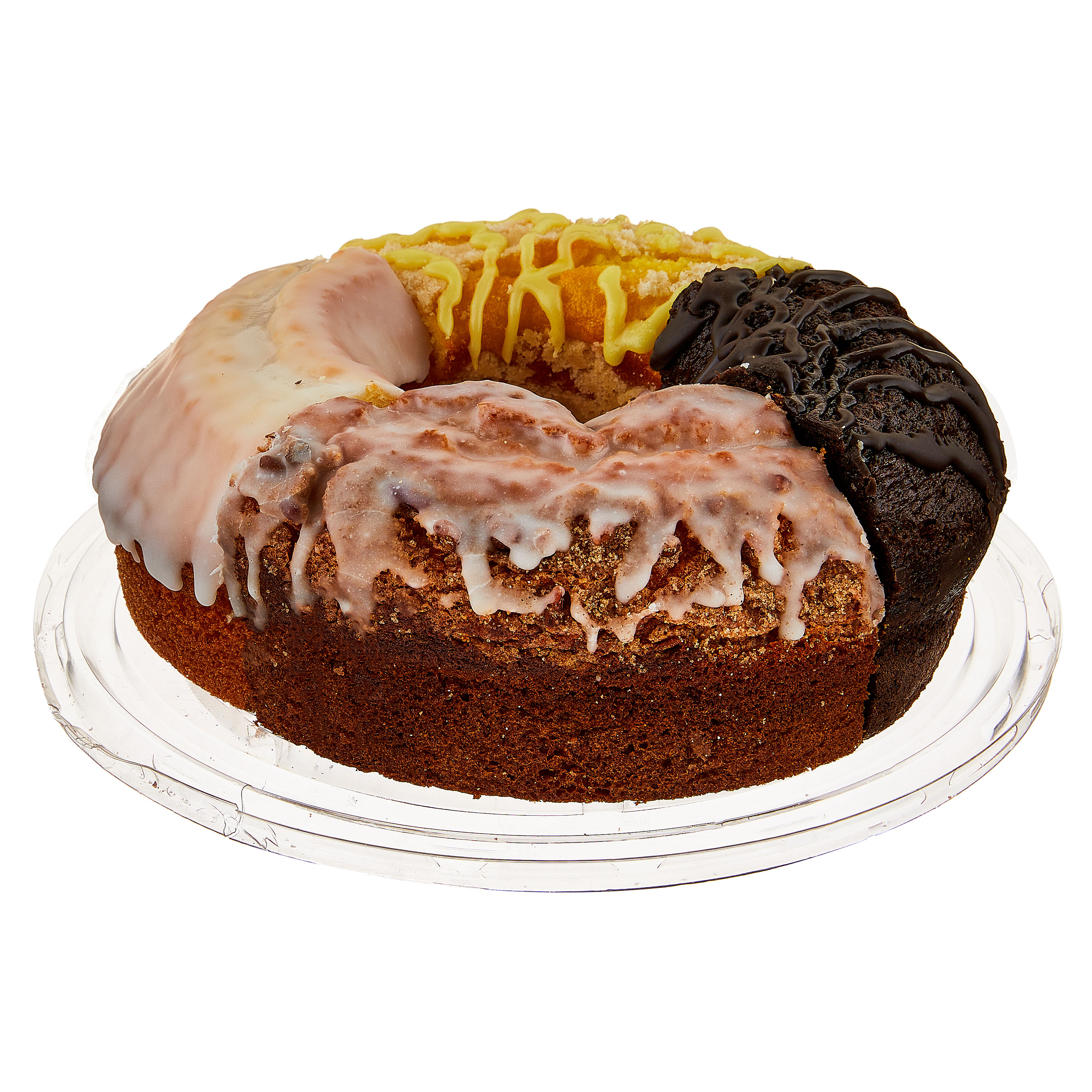 Marketside Variety Creme Cake (Vanilla, Meyer Lemon, Sock It to Me and Chocolate Fudge), 27 oz thumbnail 2