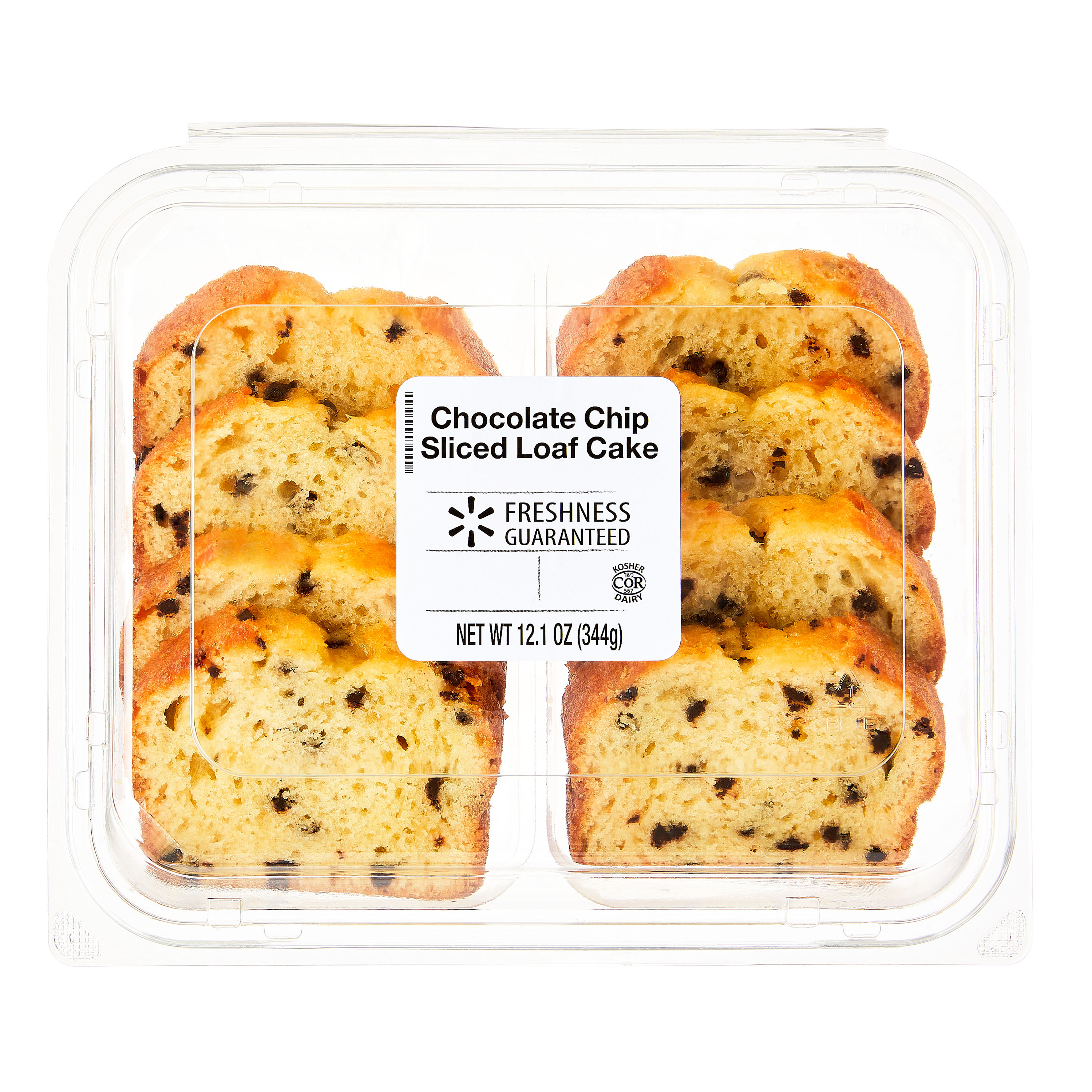 Freshness Guaranteed Chocolate Chip Sliced Loaf Cake, 12.1 oz, 8 Count