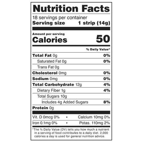 bettergoods Strawberry Fruit Strips, 18 Count thumbnail 4