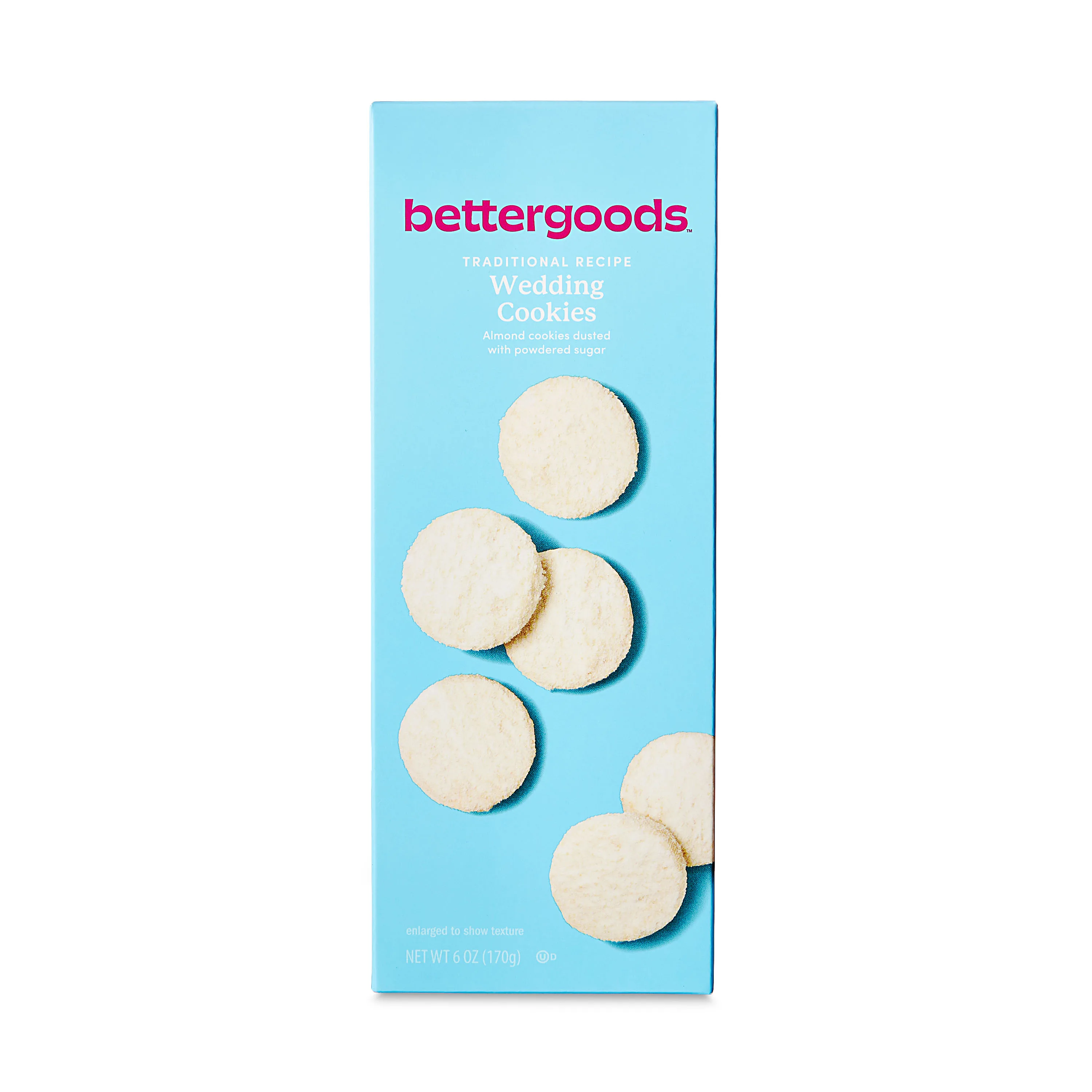 bettergoods Traditional Recipe Wedding Cookies, 6 oz