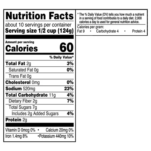 Great Value Traditional Pasta Sauce, 45 oz Jar thumbnail 3