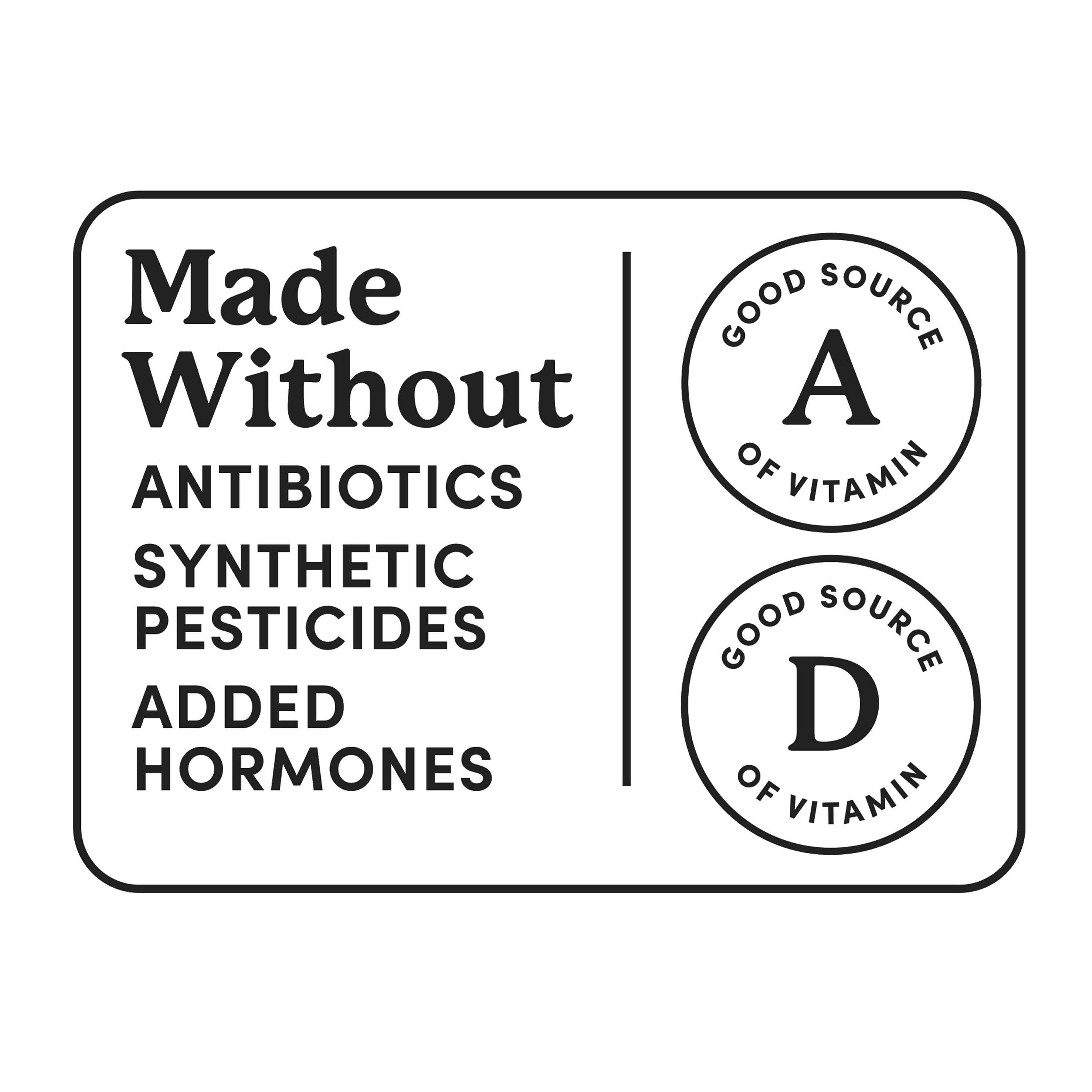 bettergoods Organic Whole Milk, 8 fl oz, 12 Count thumbnail 3