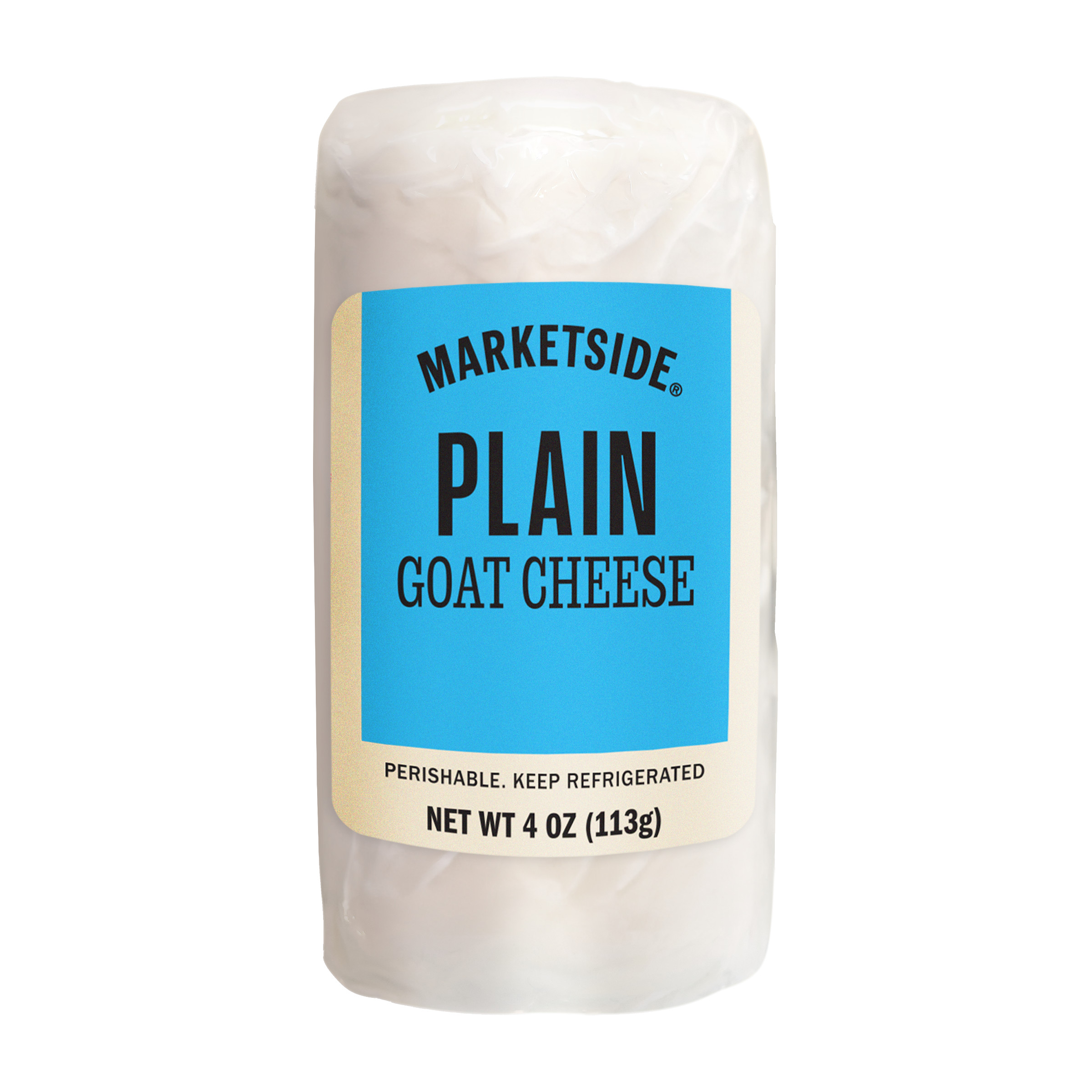 Marketside Plain Goat Cheese, 4 oz