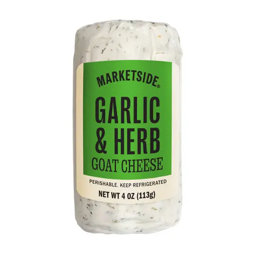 Marketside Garlic & Herb Goat Cheese Log, 4 oz (Refrigerated)