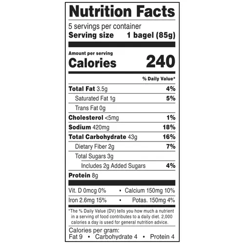 bettergoods Everything Bagels, 15 oz, 5 Count thumbnail 4