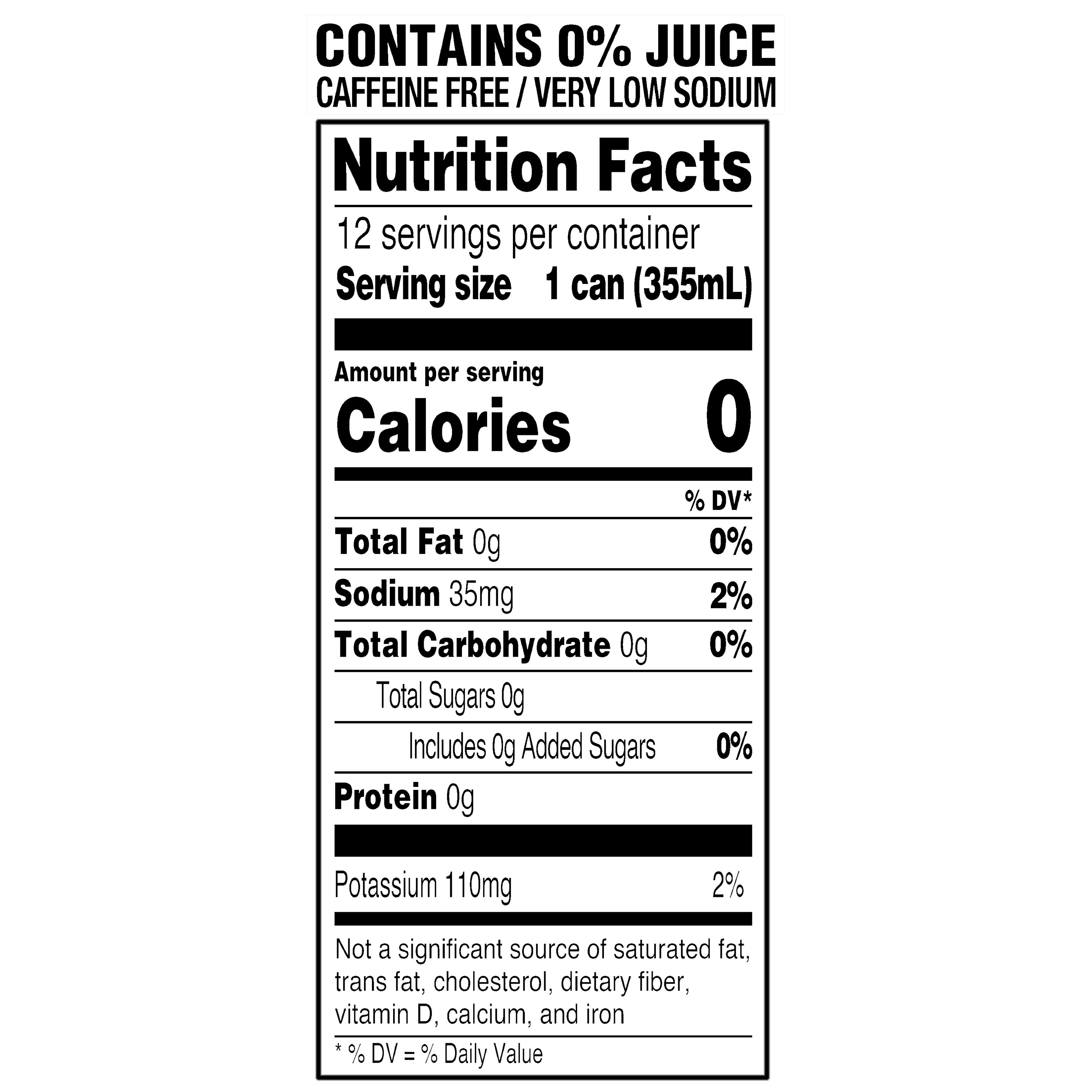 Great Value Twist Up Zero Sugar Lemon Lime Soda Pop, 12 fl oz, 12 Pack Cans thumbnail 3