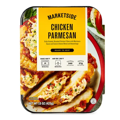 Marketside Ready to Heat Chicken Parmesan, Refrigerated, 15 oz