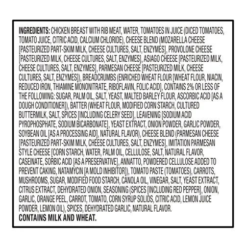 Marketside Ready to Heat Chicken Parmesan, Refrigerated, 15 oz thumbnail 4