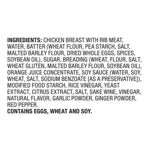 Marketside Ready to Heat Orange Chicken, 16 oz, Refrigerated thumbnail 4