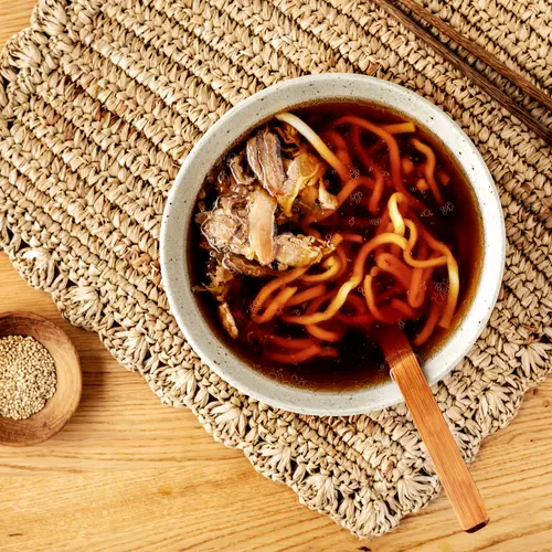 Marketside Ready to Heat Beef Udon Bowl, 14 oz (Refrigerated) thumbnail 3