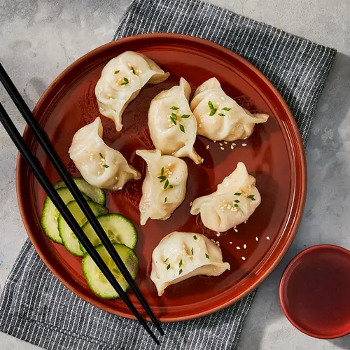 Marketside Shrimp Potstickers with Garlic Chili Rayu Glaze, 5.6 oz (Refrigerated) thumbnail 3